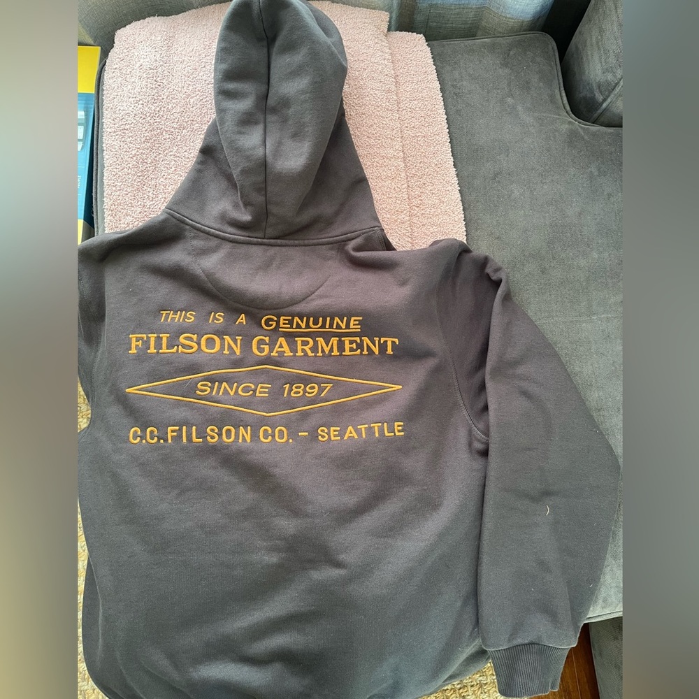 New Filson hoodie.